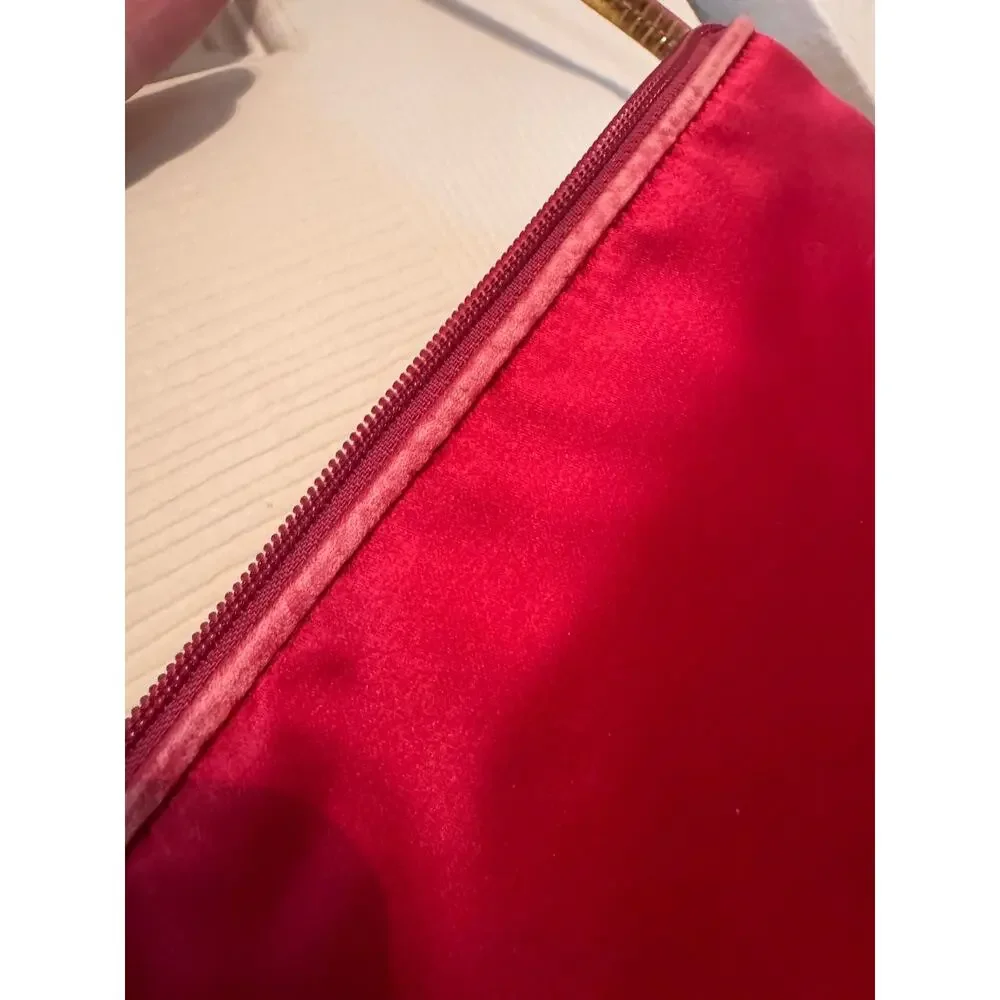 Vintage Pink Satin Y2K Coach Wristlet- DAMAGED